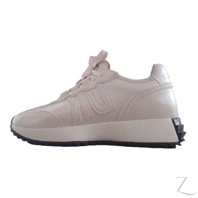 Buy-Ladies Everyday Chunky Sneakers | Lace Up | "Shaka" - B Grade-Cream-2.5-Online-in South Africa-on Zalemart
