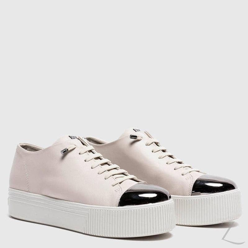 Buy-Ladies Genuine Leather Platform Sneakers | Lace Up | "Shaka" - B Grade-Online-in South Africa-on Zalemart