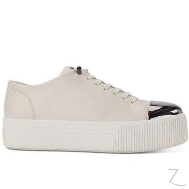 Buy-Ladies Genuine Leather Platform Sneakers | Lace Up | "Shaka" - B Grade-Online-in South Africa-on Zalemart
