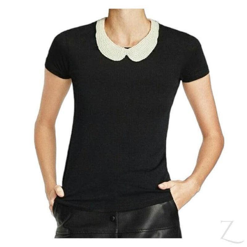 Buy-Ladies Lightweight T-Shirt | Pearly Neck | "Zia" - B Grade-Black-S-Online-in South Africa-on Zalemart