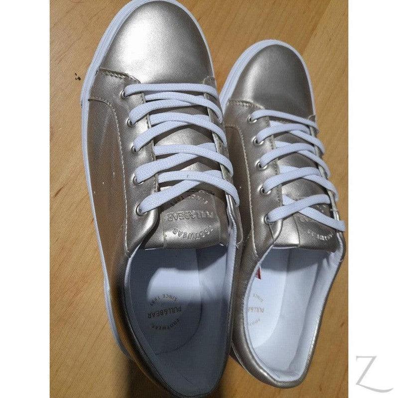 Buy-Ladies Metallic Sneakers | Lace Up | "Dube" - B Grade-Online-in South Africa-on Zalemart