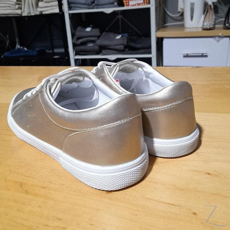 Buy-Ladies Metallic Sneakers | Lace Up | "Dube" - B Grade-Online-in South Africa-on Zalemart