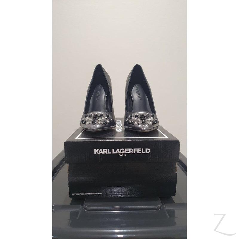 Buy-Ladies Pointed Toe Stiletto Heel Pumps | Studded | "Khulu"-Online-in South Africa-on Zalemart