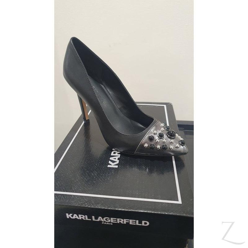 Buy-Ladies Pointed Toe Stiletto Heel Pumps | Studded | "Khulu"-Online-in South Africa-on Zalemart
