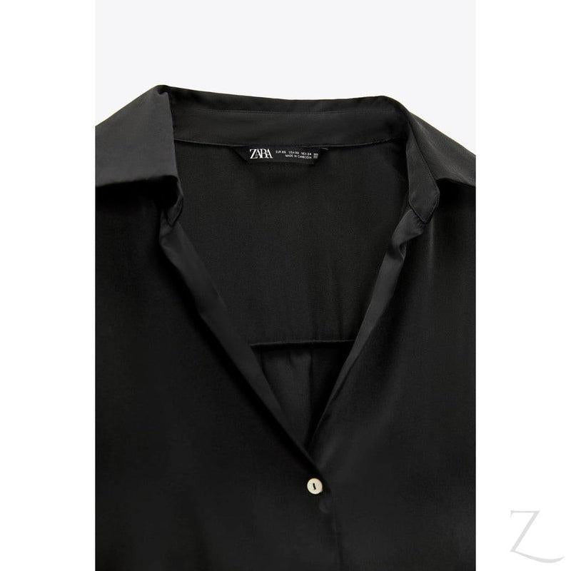 Buy-Ladies Silky Satin Shirt | Plain | "Zia" - B Grade-Online-in South Africa-on Zalemart