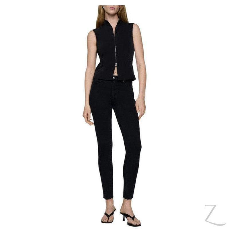 Buy-Ladies Super Skinny Stretchy Strong Denim Jeans | Cropped | "Sithelo" - B Grade-Online-in South Africa-on Zalemart