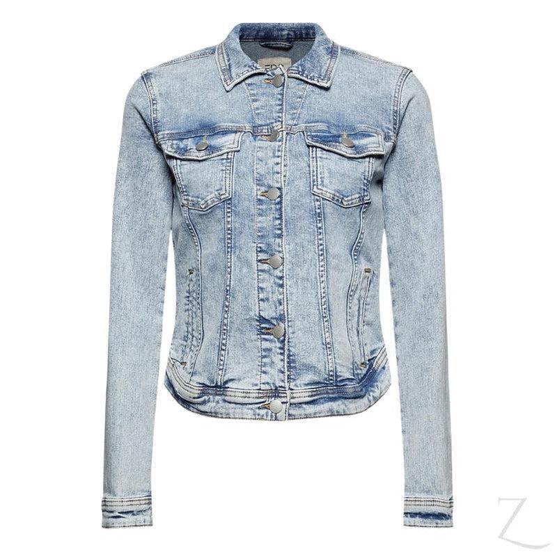 Buy-Ladies Super Stretchy Strong Denim Jacket | Ripped | "Lilly" - B Grade-Online-in South Africa-on Zalemart