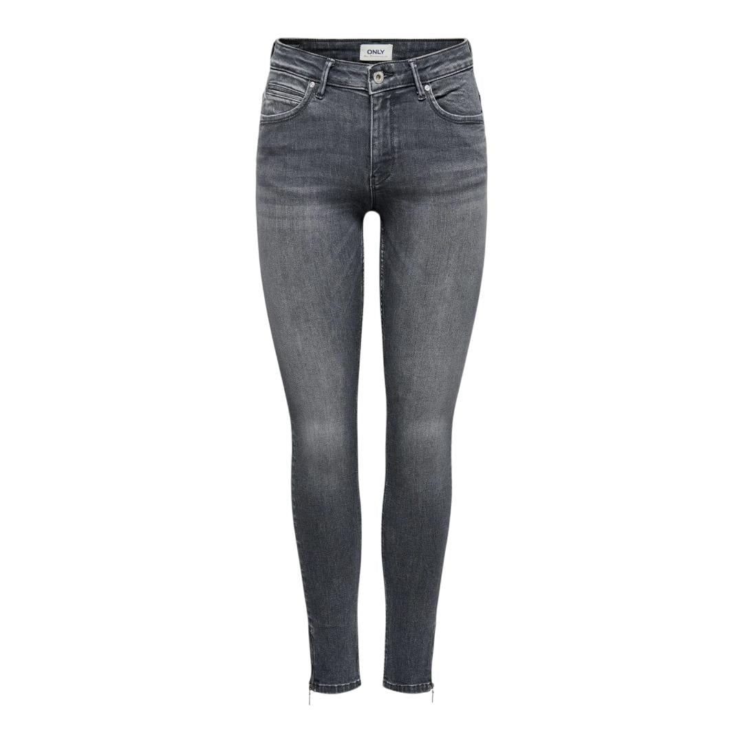 Buy-Ladies Super Stretchy Super Skinny Ankle Grazer Denim Jeans | Zip Detail | "Phela" - B Grade-Online-in South Africa-on Zalemart