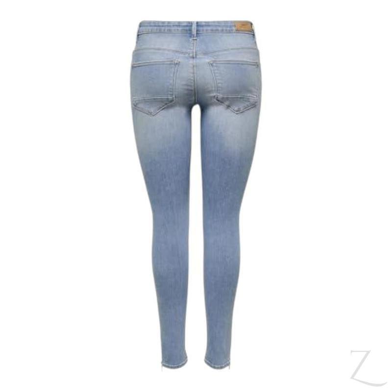 Buy-Ladies Super Stretchy Super Skinny Detailed Denim Jeans | Zip Detail | "Phela" - B Grade-Online-in South Africa-on Zalemart