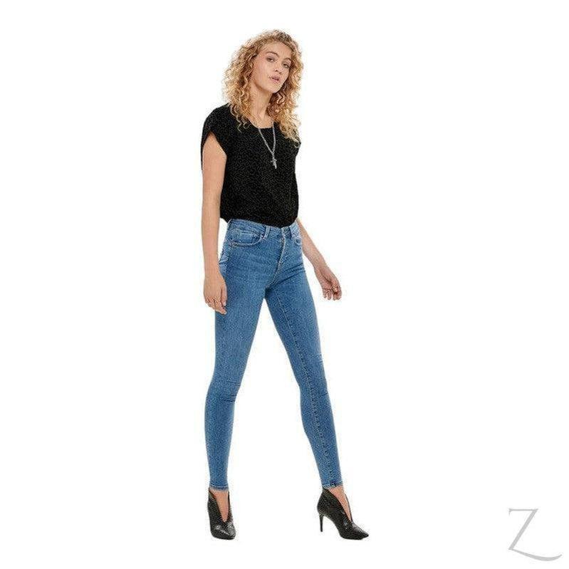 Buy-Ladies Super Stretchy Super Skinny Push Up Denim Jeans | Plain | "Phela" - B Grade-Online-in South Africa-on Zalemart
