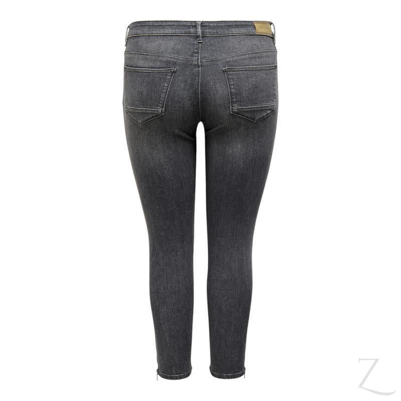 Buy-Ladies Super Stretchy Super Skinny Strong Denim Jeans | Zip Detail | "Phela" - A Grade-Online-in South Africa-on Zalemart