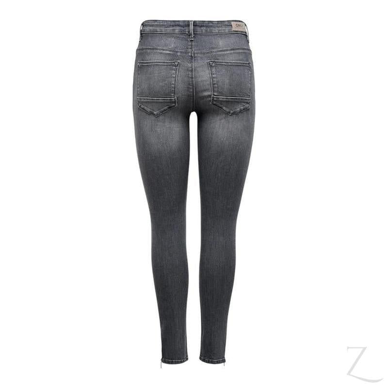 Buy-Ladies Super Stretchy Super Skinny Strong Denim Jeans | Zip Detail | "Phela" - A Grade-Online-in South Africa-on Zalemart