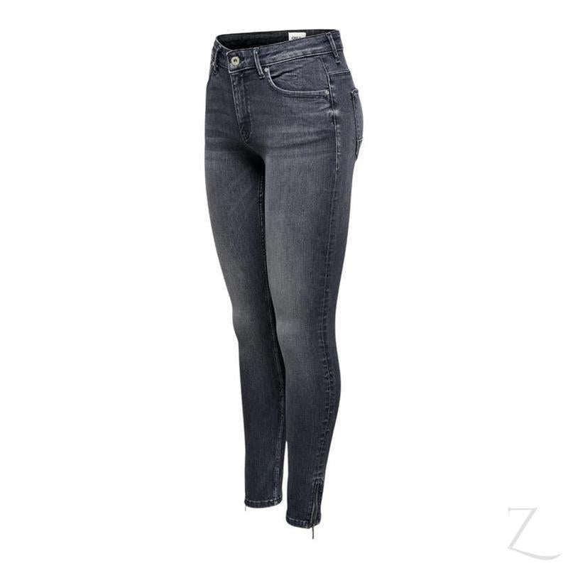 Buy-Ladies Super Stretchy Super Skinny Strong Denim Jeans | Zip Detail | "Phela" - A Grade-Online-in South Africa-on Zalemart
