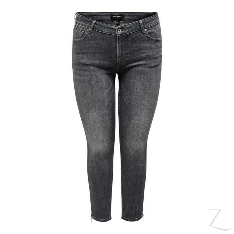 Buy-Ladies Super Stretchy Super Skinny Strong Denim Jeans | Zip Detail | "Phela" - A Grade-Online-in South Africa-on Zalemart