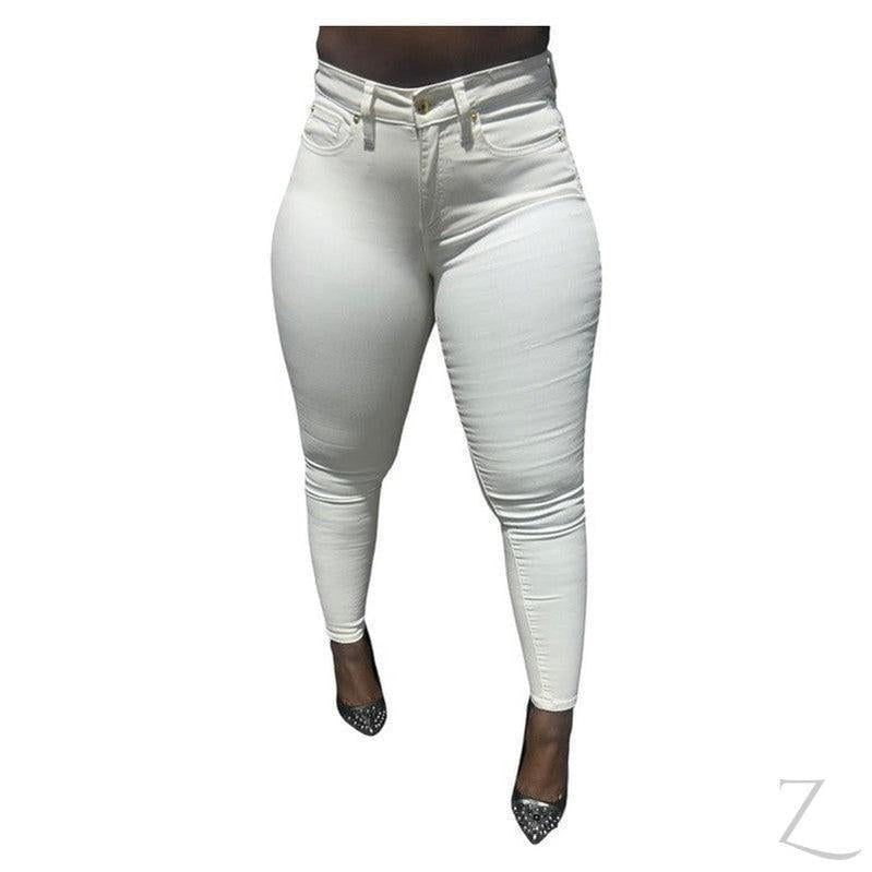 Buy-Ladies Super Stretchy Super Skinny Super Strong Denim Jeans | Plain | "Inki" - B Grade-Online-in South Africa-on Zalemart
