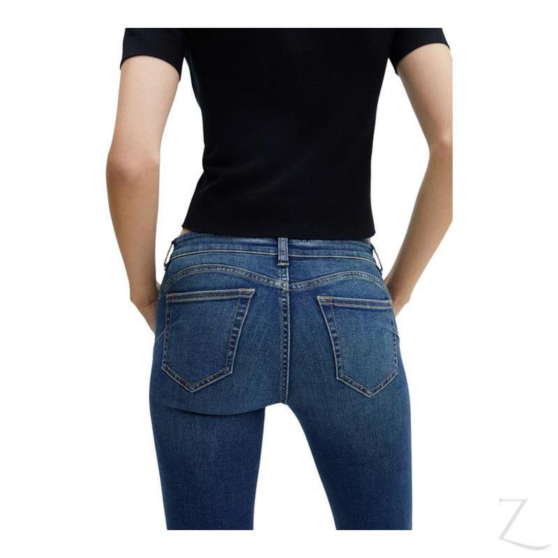 Buy-Ladies Super Stretchy Super Strong Skinny Push Up Denim Jeans | Plain | "Sithelo" - A Grade-Online-in South Africa-on Zalemart