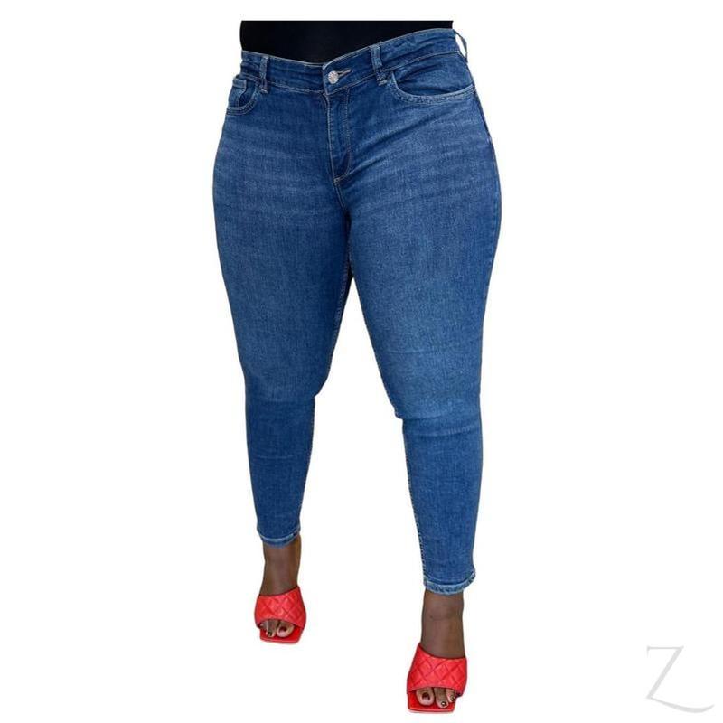 Buy-Ladies Super Stretchy Super Strong Skinny Push Up Denim Jeans | Plain | "Sithelo" - A Grade-Online-in South Africa-on Zalemart