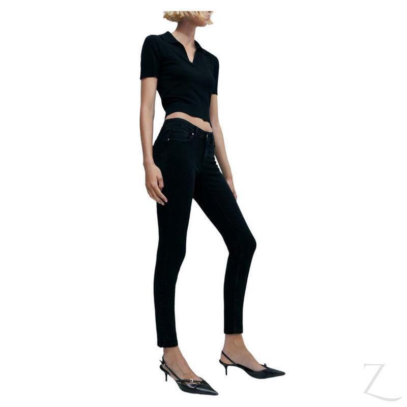 Buy-Ladies Super Stretchy Super Strong Skinny Push Up Denim Jeans | Plain | "Sithelo" - B Grade-Online-in South Africa-on Zalemart