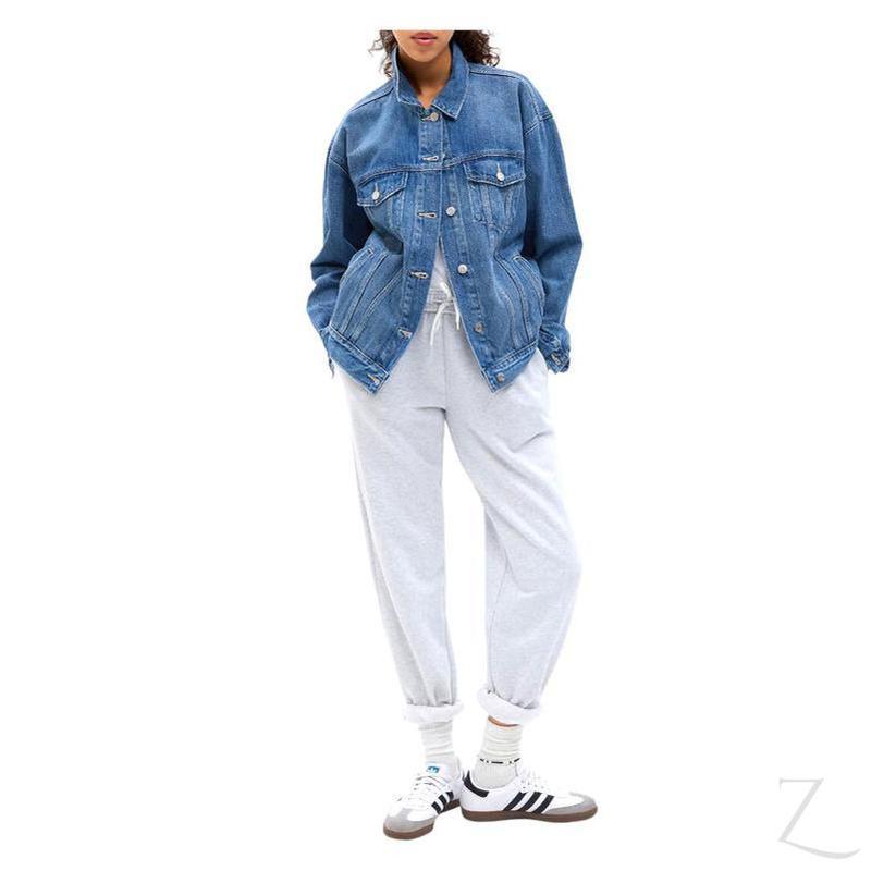 Buy-Ladies Super Strong Icon Denim Jacket | Oversized | "Bobo" - B Grade-Online-in South Africa-on Zalemart