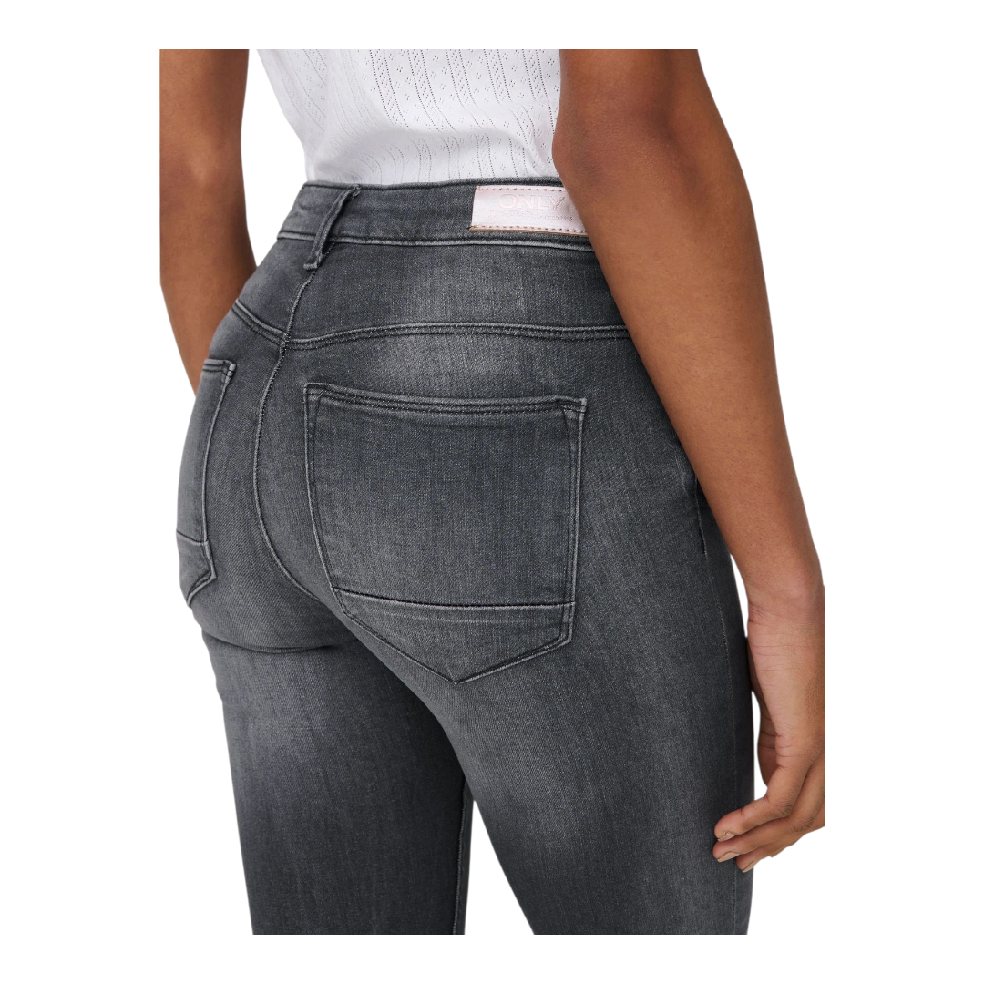 Ladies Super Stretchy Super Skinny Ankle Grazer Denim Jeans | Zip Detail | "Phela" - A Grade