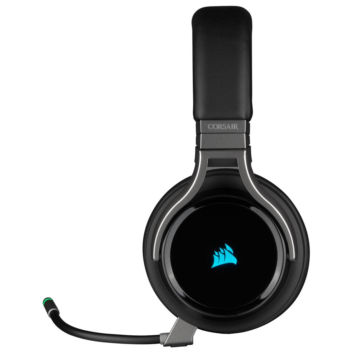 CORSAIR VIRTUOSO RGB Wireless High-Fidelity Gaming Headset; 7.1 - Carbon