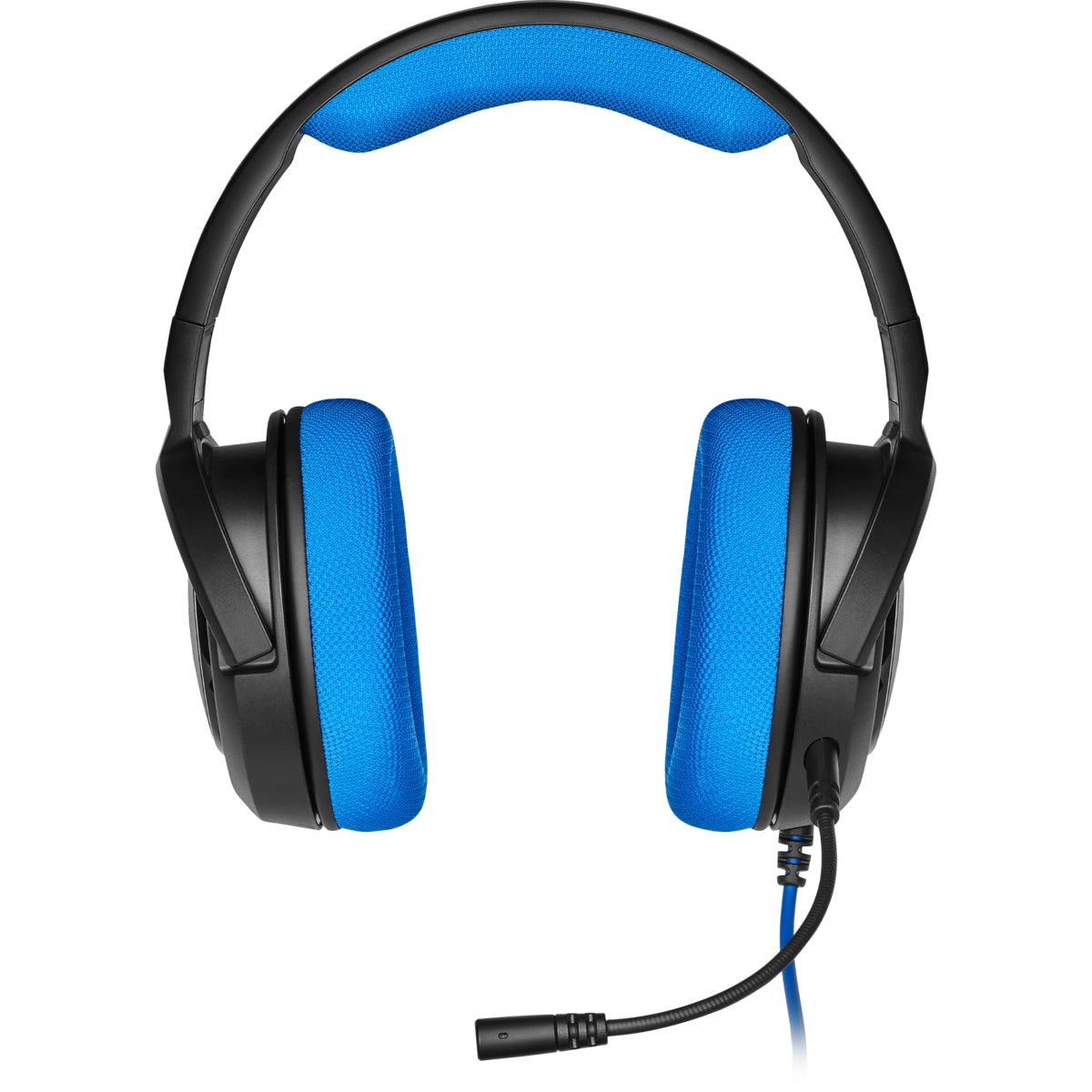 CORSAIR HS35 Stereo Gaming Headset - Blue (1 to 2 Splitter included)