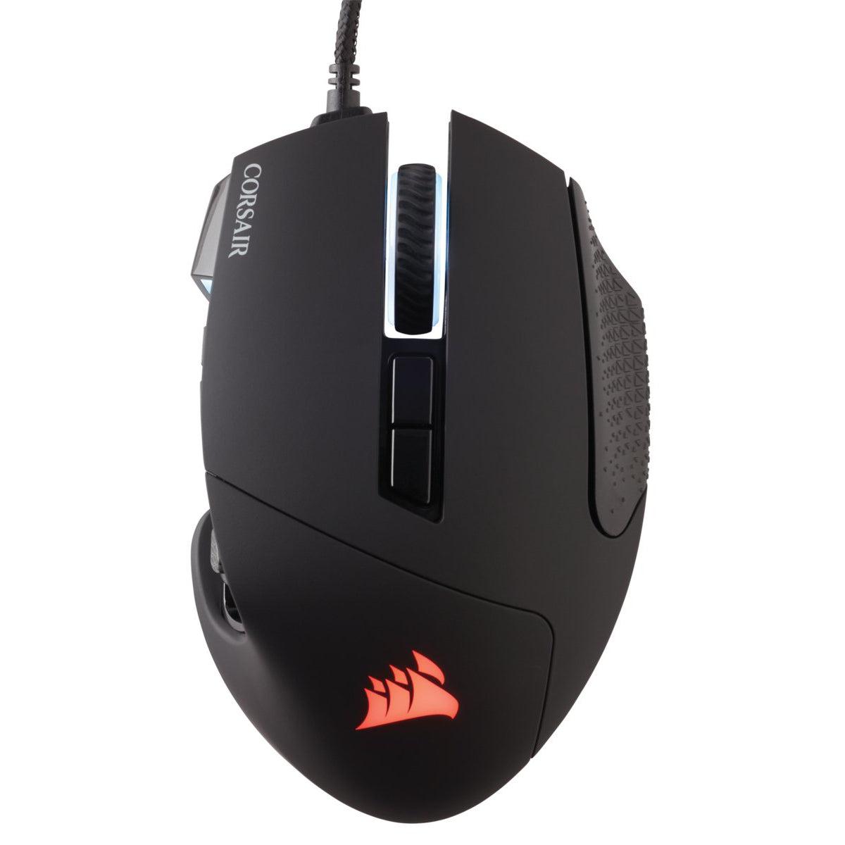 Corsair SCIMITAR ELITE RGB Optical MOBA/MMO Gaming Mouse - Black