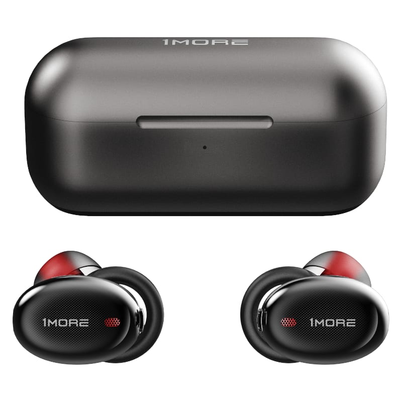 1MORE EHD9001TA True Wireless Hybrid-ANC BT In-Ear Headphones - Black