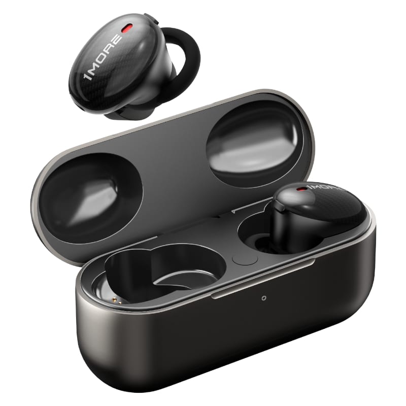 1MORE EHD9001TA True Wireless Hybrid-ANC BT In-Ear Headphones - Black