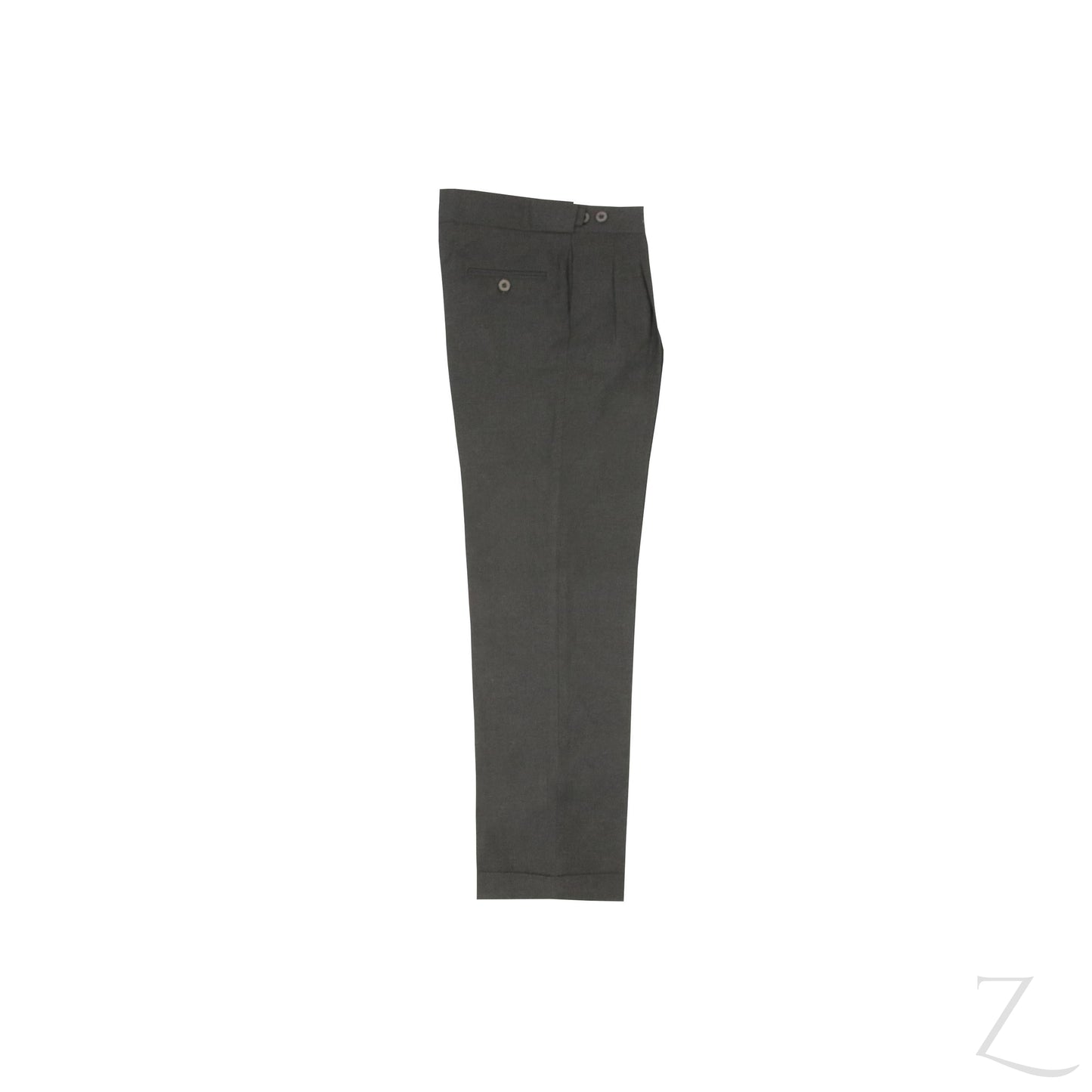 Extension Waistband Trouser - Grey