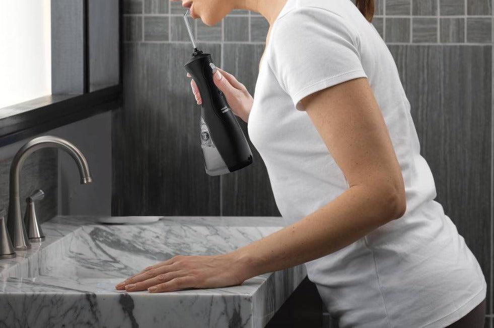 Buy-Waterpik WP-462 Cordless Plus Black Water Flosser-Online-in South Africa-on Zalemart