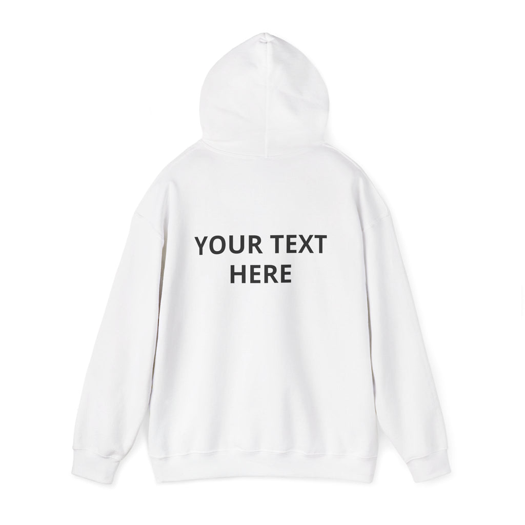 Custom Text Hoodie – Personalized Your Text Here Pullover