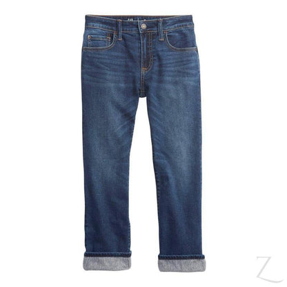Buy-Boys' Super Strong Stretchy Straight Denim Jeans | Insulated | "Bobo" - B Grade-Dark Blue-5 Years-Regular-Online-in South Africa-on Zalemart