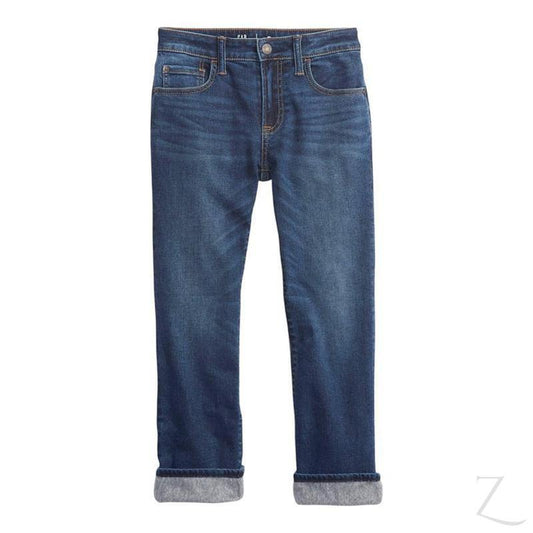 Buy-Boys' Super Strong Stretchy Straight Denim Jeans | Insulated | "Bobo" - B Grade-Dark Blue-5 Years-Regular-Online-in South Africa-on Zalemart