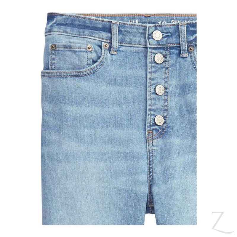 Buy-Girls' Extra High Rise Super Stretchy Super Skinny Super Strong Denim Jeans | Button Fly | "Bobo"-Online-in South Africa-on Zalemart