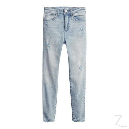 Buy-Girls' High Rise Super Stretchy Super Skinny Super Strong Denim Jeans | Detailed | "Bobo"-Online-in South Africa-on Zalemart