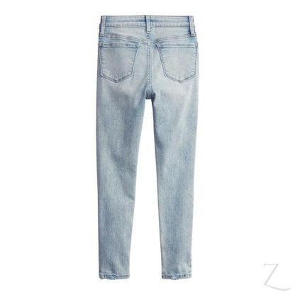 Buy-Girls' High Rise Super Stretchy Super Skinny Super Strong Denim Jeans | Detailed | "Bobo"-Online-in South Africa-on Zalemart