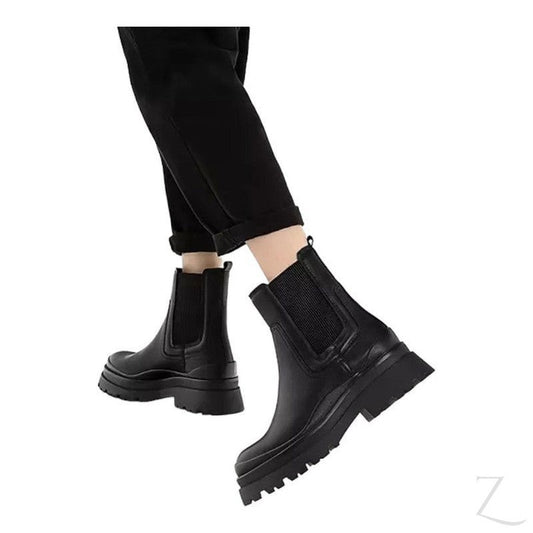 Buy-Ladies Chunky Ankle Boots | Track Outsole | "SIA"-Online-in South Africa-on Zalemart