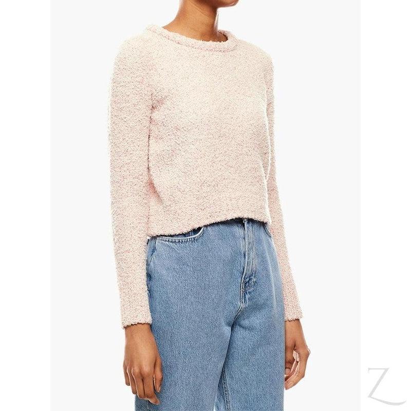 Buy-Ladies Cropped Woolly Sweater | Plain | "Ria" - B Grade-Online-in South Africa-on Zalemart