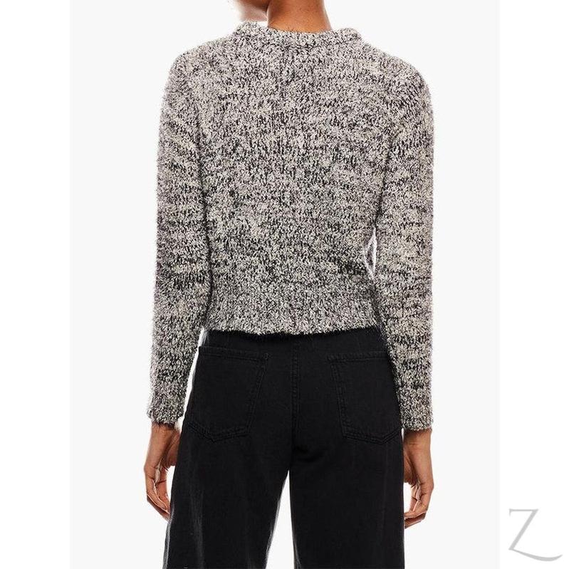 Buy-Ladies Cropped Woolly Sweater | Textured | "Ria" - B Grade-Online-in South Africa-on Zalemart