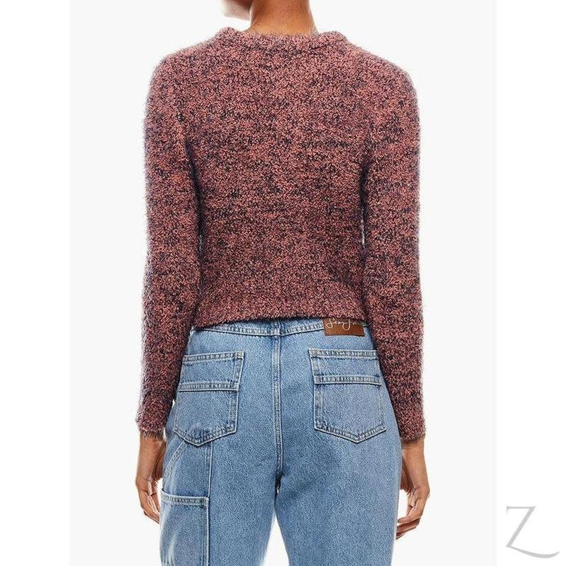 Buy-Ladies Cropped Woolly Sweater | Textured | "Ria" - B Grade-Online-in South Africa-on Zalemart
