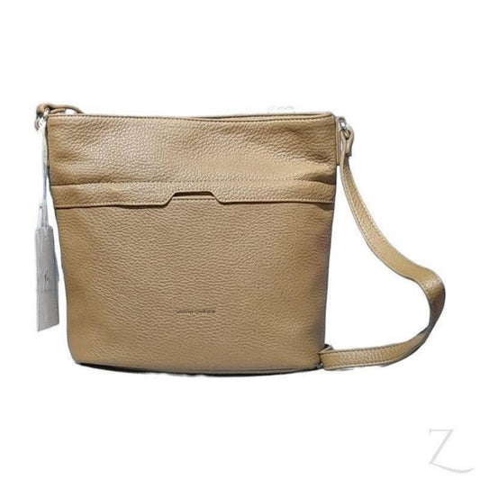 Buy-Ladies Crossbody Shoulder Bag | "Vido" - B Grade-Taupe-Online-in South Africa-on Zalemart