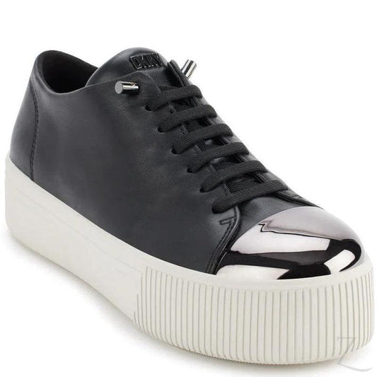 Buy-Ladies Genuine Leather Platform Sneakers | Lace Up | "Shaka" - B Grade-Black-2.5-Online-in South Africa-on Zalemart