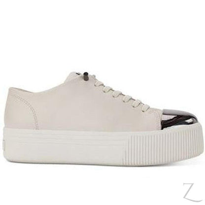 Buy-Ladies Genuine Leather Platform Sneakers | Lace Up | "Shaka" - B Grade-Online-in South Africa-on Zalemart