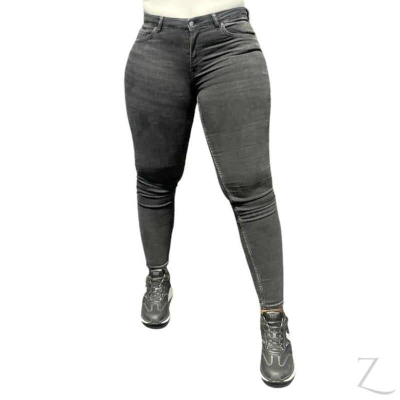 Buy-Ladies High Rise Super Skinny Strong Stretchy Denim Jeans | Plain | "Futhi"-A Grade-Online-in South Africa-on Zalemart