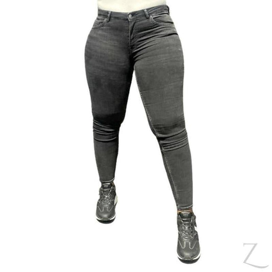 Buy-Ladies High Rise Super Skinny Strong Stretchy Denim Jeans | Plain | "Futhi"-A Grade-Online-in South Africa-on Zalemart