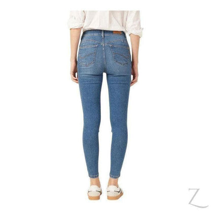 Buy-Ladies High Rise Super Skinny Super Strong Stretchy Denim Jeans | Plain | "Kawu" - B Grade-Online-in South Africa-on Zalemart