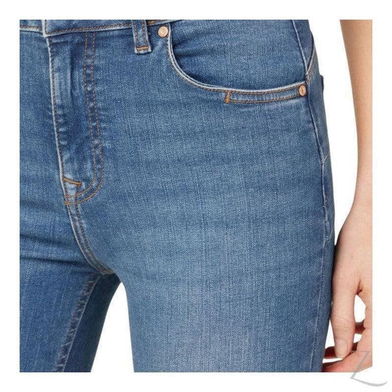 Buy-Ladies High Rise Super Skinny Super Strong Stretchy Denim Jeans | Plain | "Kawu" - B Grade-Online-in South Africa-on Zalemart