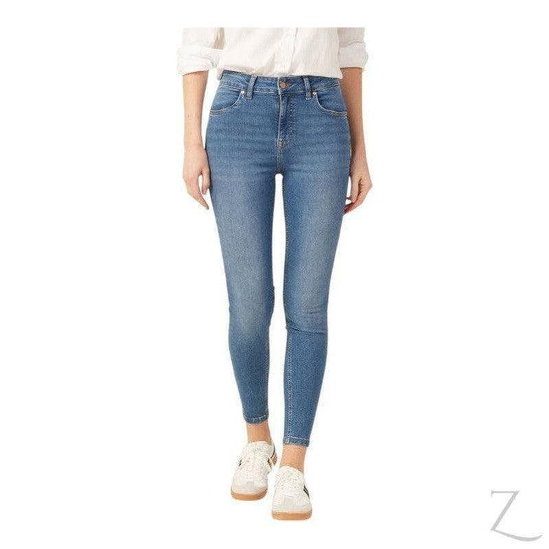 Buy-Ladies High Rise Super Skinny Super Strong Stretchy Denim Jeans | Plain | "Kawu" - B Grade-Online-in South Africa-on Zalemart