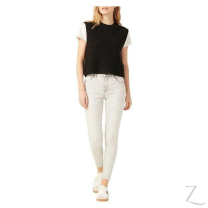 Buy-Ladies High Rise Super Skinny Super Strong Stretchy Denim Jeans | Plain | "Kawu" - B Grade-Online-in South Africa-on Zalemart